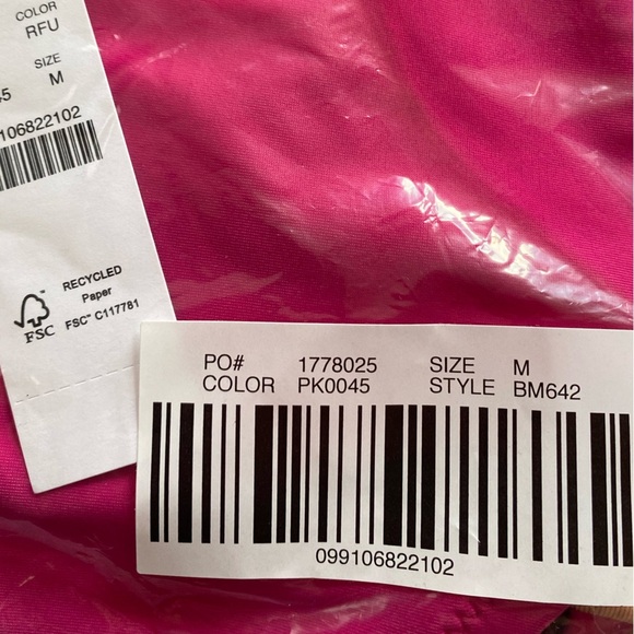 J. Crew Fuchsia Hot Pink High Rise Bikini Bottom Women’s Size XS Small Medium - Picture 9 of 10